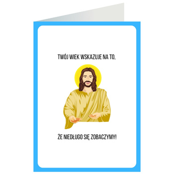 Kartka okolicznościowa - Jezus