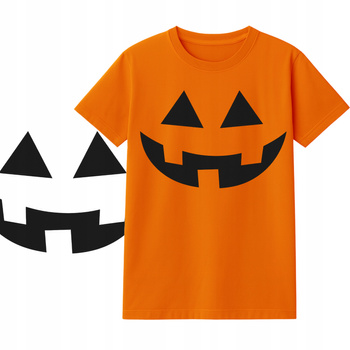 Koszulka na HALLOWEEN dla Dzieci Super Nadruk ze Strasznym Motywem
