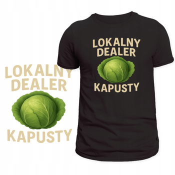 Koszulka Dla Sprzedawcy Kapusty Śmieszny Nadruk Dealer HIT Prezent