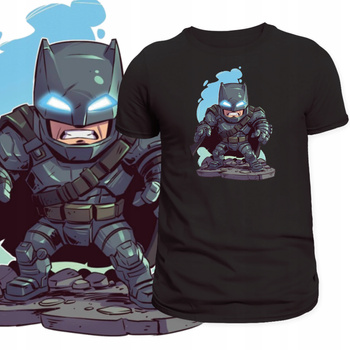 T-Shirt Męski Koszulka Nadruk Batman Mroczny Rycerz DC Comics Prezent