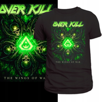 Koszulka Overkill Thrash Heavy Speed Metal Nadruk T-Shirt Prezent
