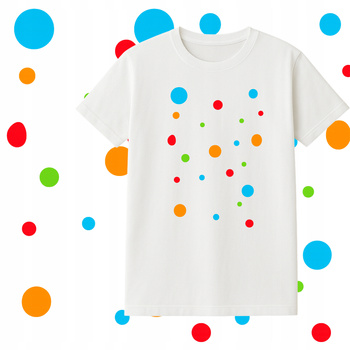 T-Shirt Dzień Kropki do Przedszkola Szkoły dla Chłopca Dziewczynki