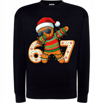 Bluza Świąteczna SIX SEVEN 67 Piernik Modna Super Prezent HIT na Święta