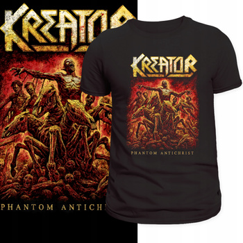 Koszulka Kreator Thrash Metal Nadruk T-Shirt na Koncert Prezent