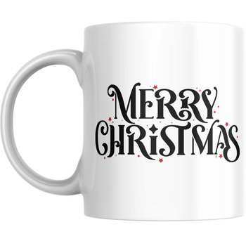 Kubek Na Święta Gwiazdkę Prezent na Mikołaja Mikołajki Merry Christmas