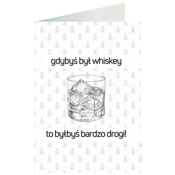 Kartka okolicznościowa - Whiskey