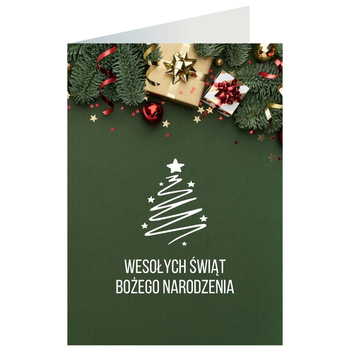 Kartka okolicznościowa - Choinka