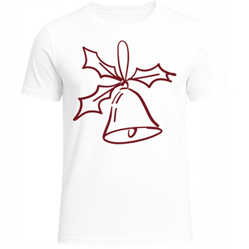 Koszulka Świąteczna Dzwonek Nadruk Super Prezent Na Boże Narodzenie