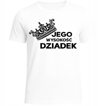 Koszulka Na Dzień Dziadka Z Nadrukiem Super Prezent Najlepszy Dziadek