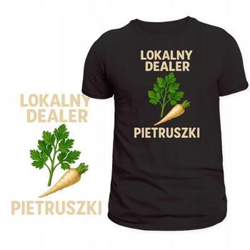 Koszulka Dla Sprzedawcy Pietruszki Śmieszny Nadruk Dealer HIT Prezent