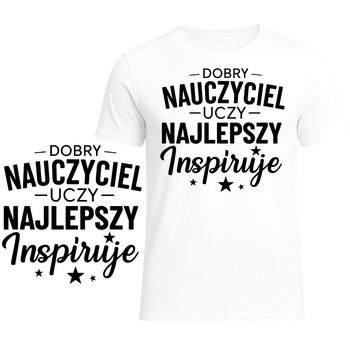 Koszulka z Śmiesznym Nadrukiem Super Prezent na Dzień Nauczyciela