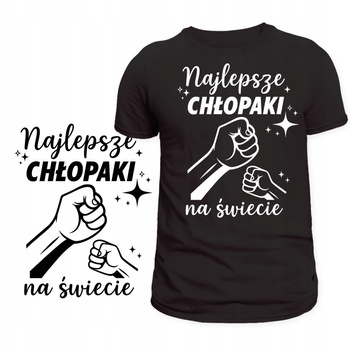 Koszulka Na Dzień Chłopaka Idealna na Super Prezent Świetny Nadruk