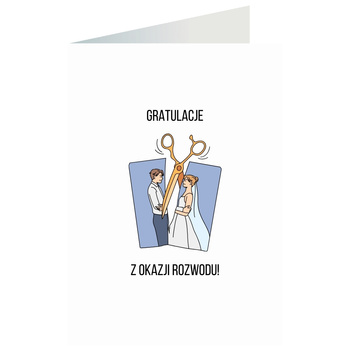 Kartka okolicznościowa - Rozwód