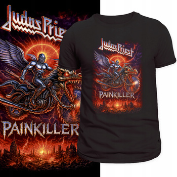Koszulka Judas Priest Hard Heavy Metal Rock Nadruk HD Prezent Koncert