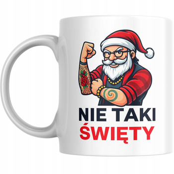 Kubek Na Święta Gwiazdkę Prezent Boże Narodzenie Mikołajki Mikołaj Humor