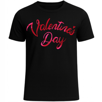 Koszulka Na Walentynki Super Nadruk VALENTINES DAY Ekstra Prezent HIT