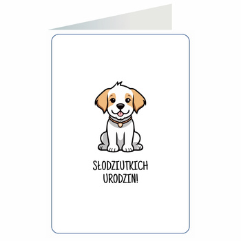 Kartka okolicznościowa - Słodziutkich urodzin