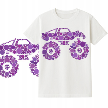 Koszulka na Dzień Kropki dla Dzieci Nadruk do Przedszkola Szkoły