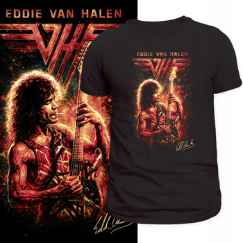 Koszulka Van Halen Eddie Hard Rock Lata 80 Nadruk T-Shirt Prezent