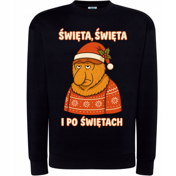Bluza świąteczna Święta I Po Świętach Zabawny Nosacz Janusz HIT Prezent