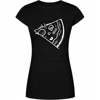 Koszulka z Nadrukiem dla Par Matching Motyw Pizza Super HIT na Prezent