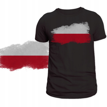 Koszulka Patriotyczna Polska Super Nadruk Święto Niepodległości Prezent