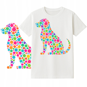 Koszulka dla Dzieci na Dzień Kropki Nadruk do Przedszkola Szkoły