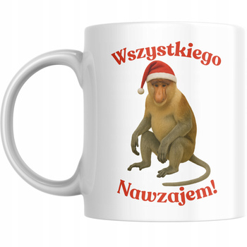 Kubek Na Święta Gwiazdkę Prezent Boże Narodzenie Mikołajki Nosacz Janusz