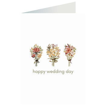 Kartka okolicznościowa - Ślub, bukiet