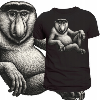 T-Shirt Męski Koszulka Nadruk Janusz Nosacz Śmieszny Prezent Dzień Ojca