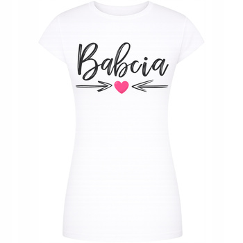 Koszulka Na Dzień Babci Z Super Nadrukiem Miłość Babcia Idealny Prezent
