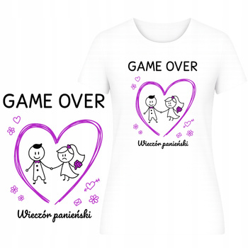 T-Shirt Damski Koszulka na Wieczór Panieński Zabawny Nadruk Panieńskie