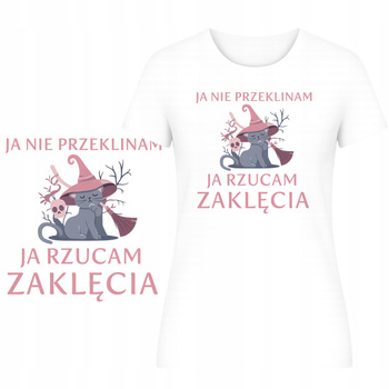 T-Shirt Damski Koszulka Super Wzór Śmieszny Nadruk HIT Zabawny Prezent