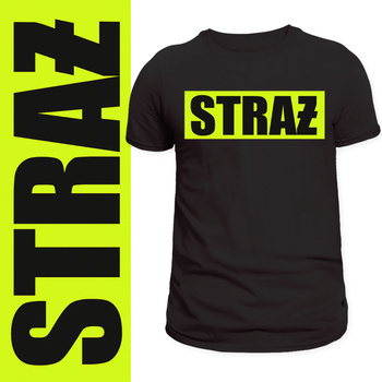 T-Shirt Męski Koszulka Nadruk dla Strażaka Strażak Straż OSP Prezent