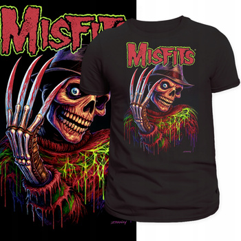Koszulka The Misfits Punk Rock Horror Hardcore Nadruk T-Shirt Prezent