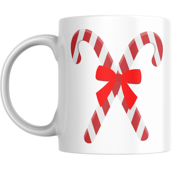 Kubek Na Święta Gwiazdkę Prezent Boże Narodzenie Mikołajki Laski Cukrowe