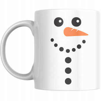 Kubek Na Święta Gwiazdkę Prezent Boże Narodzenie Mikołajki Bałwanek Bałwan