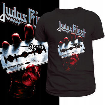 Koszulka Judas Priest Hard Heavy Metal Rock Nadruk HD Prezent Koncert