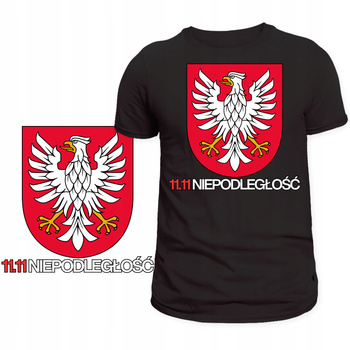 Koszulka Patriotyczna Polska Super Nadruk Święto Niepodległości Prezent