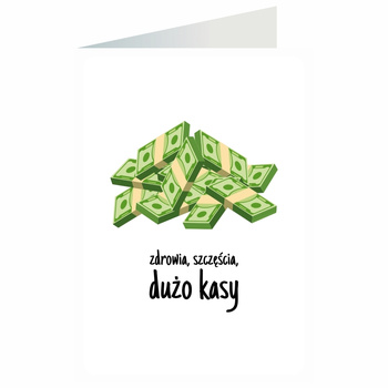 Kartka okolicznościowa - Dużo kasy