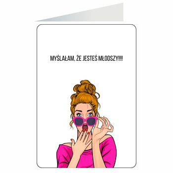 Kartka okolicznościowa - Dziewczyna