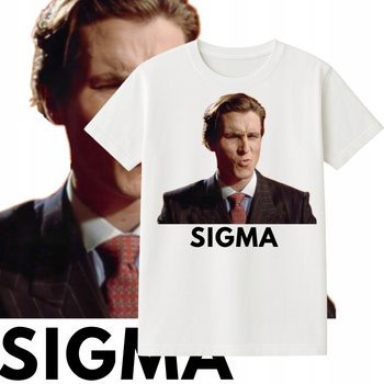 T-Shirt Dziecięcy Koszulka SIGMA Male Mem Alfa Śmieszny Prezent