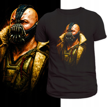 Koszulka Batman Bane DC Comics Film Klasyk Nadruk HD T-Shirt Prezent