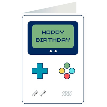 Kartka okolicznościowa - GameBoy