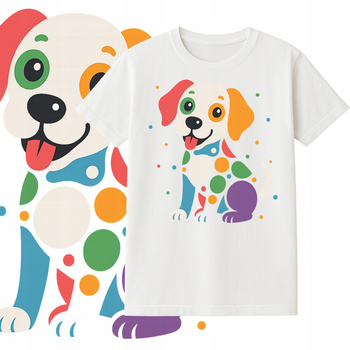 T-Shirt Dzień Kropki do Przedszkola Szkoły dla Chłopca Dziewczynki