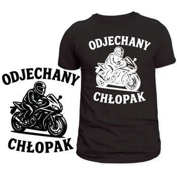 Koszulka z Super Nadrukiem Odjechany Chłopak Prezent na Dzień Chłopaka
