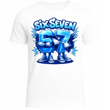 Koszulka Dziecięca VIRAL SIX SEVEN 67 Modna HIT Super na Prezent
