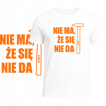 T-Shirt Męski Koszulka Super Nadruk Młotek Prezent Dla Majsterkowicza