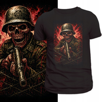 Koszulka Slayer Thrash Heavy Metal Pentagram Koncert Nadruk HD Prezent