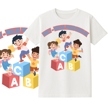 Koszulka dla Dzieci na Dzień Przedszkolaka Nadruk do Przedszkola